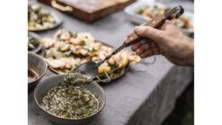 Barebones Cowboy Grill Chef Spoon -Barebones opplanet barebones cowboy grill chef spoon stainless steel natural walnut ckw 466 av 6