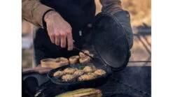 Barebones Cowboy Grill Chef Spoon -Barebones opplanet barebones cowboy grill chef spoon stainless steel natural walnut ckw 466 av 7