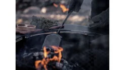 Barebones Cowboy Grill Coal Shovel -Barebones opplanet barebones cowboy grill coal shovel stainless steel natural walnut ckw 465 av 9