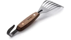Barebones Cowboy Grill Fish Spatula -Barebones opplanet barebones cowboy grill fish spatula stainless steel natural walnut ckw 467 av 3
