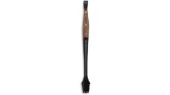 Barebones Cowboy Grill Tongs -Barebones opplanet barebones cowboy grill tongs stainless steel natural walnut 16 l x 4 5 w x 1 5 h inches ckw 462 av 3