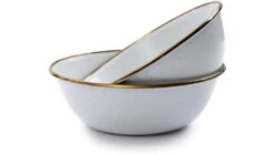 Barebones 40 Barebones Enamel Bowl Set - Set Of 2