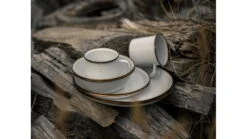 Barebones Enamel Cup Set - Set Of 2 -Barebones opplanet barebones enamel deep plate set set of 2 eggshell ckw 391 av 2