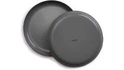 Barebones Enamel Deep Plate Set - Set Of 2 -Barebones opplanet barebones enamel deep plate set set of 2 slate gray ckw 358 av 1