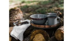 Barebones Enamel Deep Plate Set - Set Of 2 -Barebones opplanet barebones enamel deep plate set set of 2 slate gray ckw 358 av 4