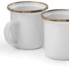 Barebones Enamel Espresso Cup - Set Of 2 2 Barebones Enamel Espresso Cup - Set Of 2 -Barebones opplanet barebones enamel espresso cup set of 2 eggshell 4oz ckw 394 main
