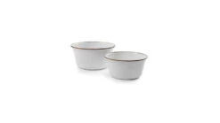 Barebones Enamel Mixing Bowl Set