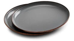 Barebones Enamel Salad Plate - Set Of 2