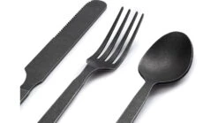 Barebones Flatware Set -Barebones opplanet barebones flatware set matte black ckw 370 av 2
