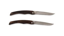 Barebones Folding Knife Set -Barebones opplanet barebones folding knife set set of 2 50cr15 stainless steel blade hardwood handle ckw 362 av 2