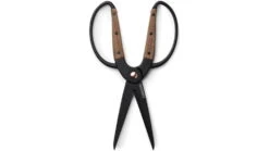 Barebones Large Scissors With Ambidextrous Grip -Barebones opplanet barebones large scissors wooden handle 4in heat treated stainless steel blade gdn 058 av 2